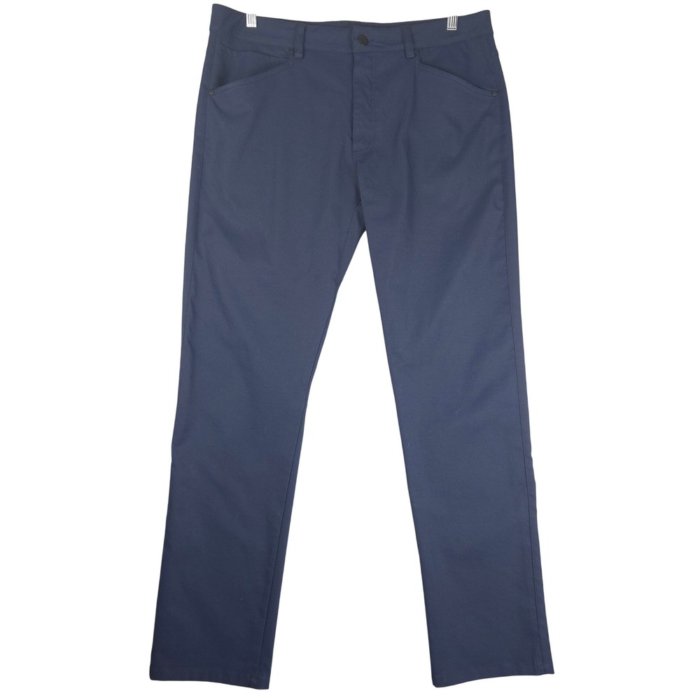 Myles Apparel Tour Pants Mens XL Navy Blue Performance Technical Trousers 36x32